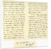 Letter from John Bright to Colonel Rathbone by John Bright