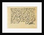 Letter from Grant, as Edward Spenser to one McHenry by Edward Spenser