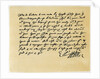 Letter from Grant, as Edward Spenser to one McHenry by Edward Spenser