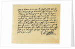 Letter from Grant, as Edward Spenser to one McHenry by Edward Spenser