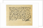Letter from Grant, as Edward Spenser to one McHenry by Edward Spenser