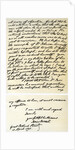 Letter from James Boswell to Edmond Malone by James Boswell