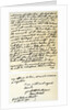 Letter from James Boswell to Edmond Malone by James Boswell