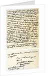 Letter from James Boswell to Edmond Malone by James Boswell