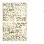 Letter from Elizabeth Barrett Browning to Henry F Chorley by Elizabeth Barrett