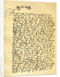 Letter from Lady Jane Grey to William Parr by Lady Jane Grey
