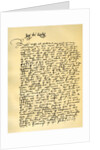 Letter from Lady Jane Grey to William Parr by Lady Jane Grey