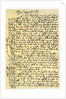 Letter from William Laud, Archbishop of Canterbury to Edward Conway by William Laud
