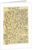 Letter from William Laud, Archbishop of Canterbury to Edward Conway by William Laud