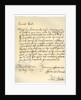 Letter from Admiral Robert Blake to the Commissioners of the Admiralty by Robert Blake