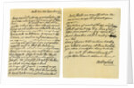 Letter from Henry St John to George Clarke by Henry St John