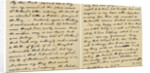 Letter from Charles James Fox to his Aunt Emily by Charles James Fox
