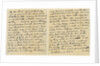 Letter from Charles James Fox to his Aunt Emily by Charles James Fox