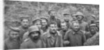 Prisoners in a hole, Reims, First World War, April 1917 by Anonymous