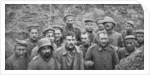 Prisoners in a hole, Reims, First World War, April 1917 by Anonymous