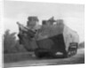 Mobile artillery piece, Moronvilliers, France, First World War by Anonymous
