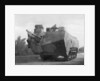 Mobile artillery piece, Moronvilliers, France, First World War by Anonymous