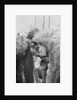 Stretcher-bearers in a trench, south of Cornillet, First World War by Anonymous