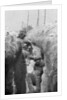 Stretcher-bearers in a trench, south of Cornillet, First World War by Anonymous