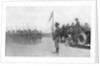 Russian troops parading in front of Alexander Kerensky, First World War, July 1917 by Anonymous