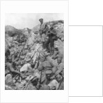 Russian troops waiting for the signal, Ternopil, Ukraine, First World War by Anonymous