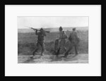 Russian soldier assaulting his retreating comrade, Ternopil, Ukraine, First World War by Anonymous