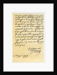 Letter from Henry IV of France to Henry, Prince of Wales by Henry IV
