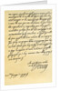 Letter from Henry IV of France to Henry, Prince of Wales by Henry IV