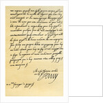 Letter from Henry IV of France to Henry, Prince of Wales by Henry IV
