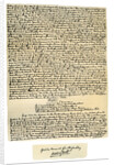 Manuscript of Kenilworth, first published in 1821 by Sir Walter Scott