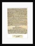 Manuscript of Kenilworth, first published in 1821 by Sir Walter Scott