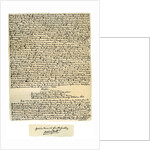 Manuscript of Kenilworth, first published in 1821 by Sir Walter Scott