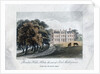 Brocket Hall, Herts, the seat of Lord Melbourne by Daniel Havell