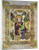 The Virgin And Child, c800 AD by Anonymous