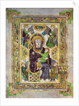 The Virgin And Child, c800 AD by Anonymous