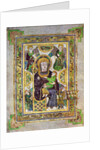 The Virgin And Child, c800 AD by Anonymous