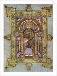 Portrait of St Matthew, 800 AD by Anonymous