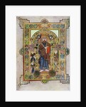 Portrait of St Mark or St Luke, 800 AD by Anonymous