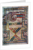 Decorated page, 800 AD by Anonymous