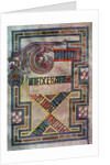 Decorated page, 800 AD by Anonymous