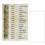 The Genealogy of Christ, 800 AD by Anonymous