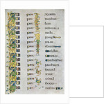 The Genealogy of Christ, 800 AD by Anonymous