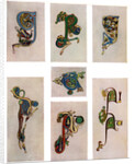 Compound letters, 800 AD by Anonymous