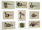 Compound letters, 800 AD by Anonymous