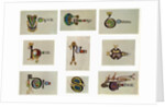 Compound letters, 800 AD by Anonymous