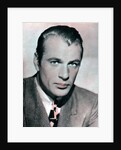 Gary Cooper, American actor by Anonymous