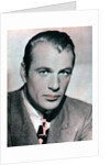 Gary Cooper, American actor by Anonymous