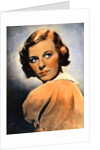 Margaret Sullavan, American actress by Anonymous