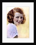 Janet Gaynor, American actress by Anonymous