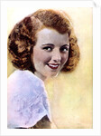 Janet Gaynor, American actress by Anonymous